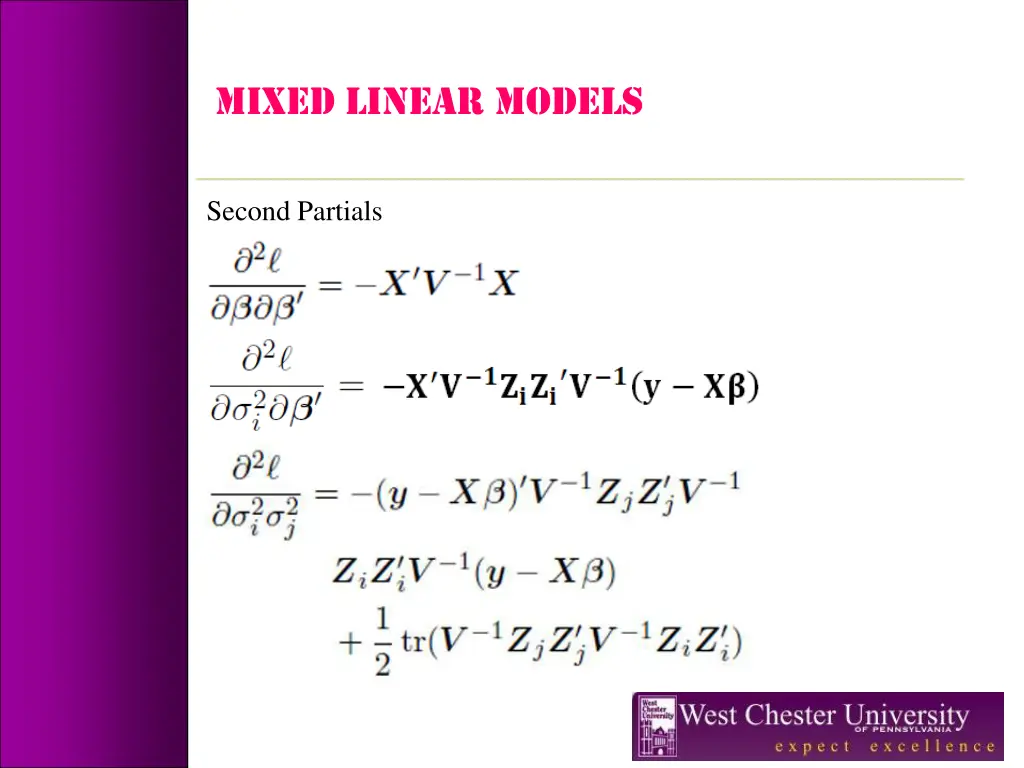 mixed linear models 2