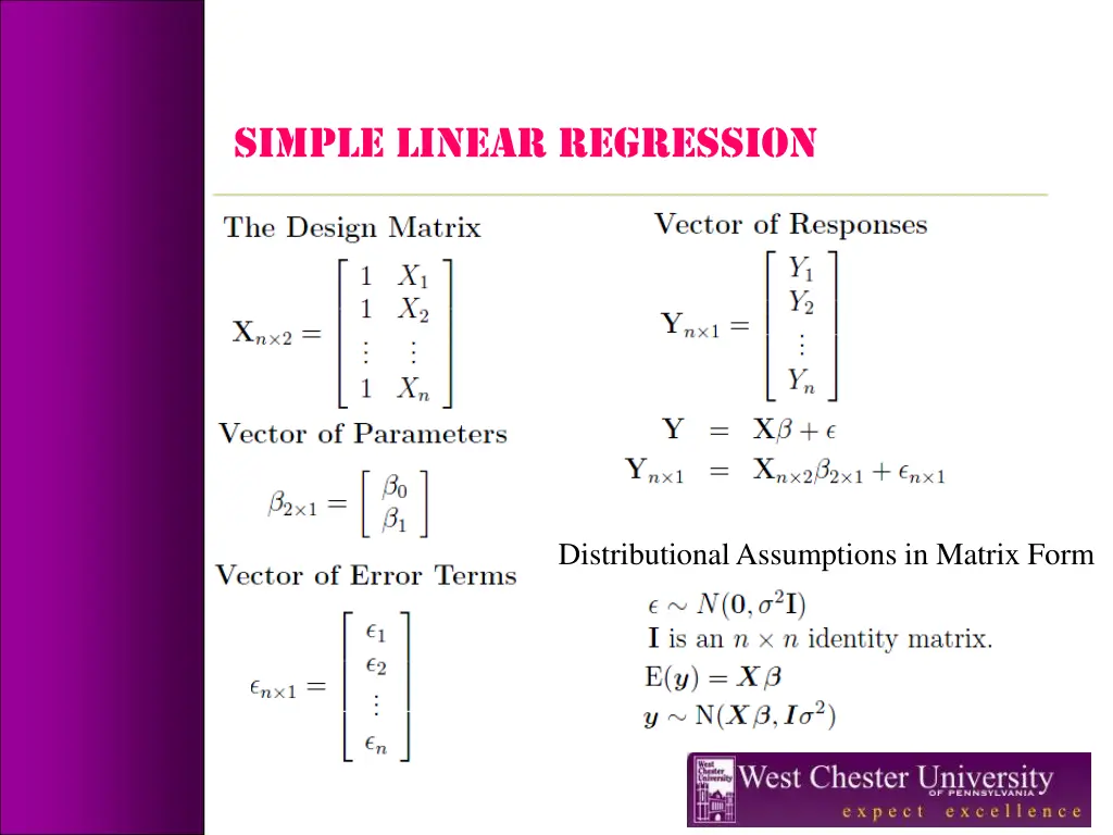 simple linear regression 1