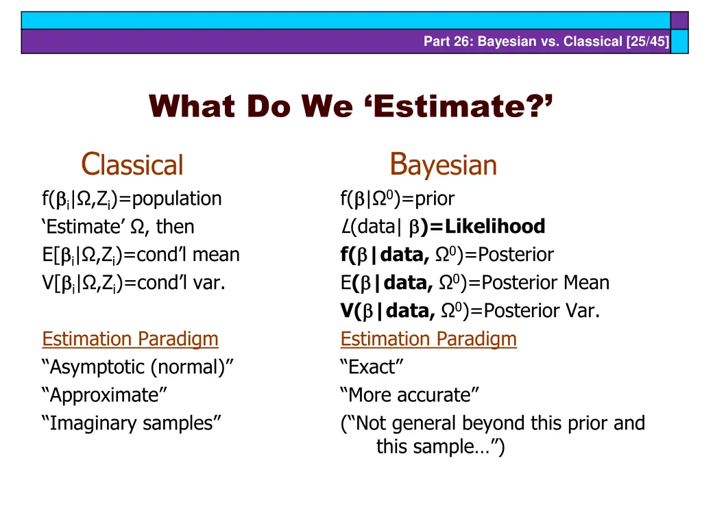 part 26 bayesian vs classical 25 45