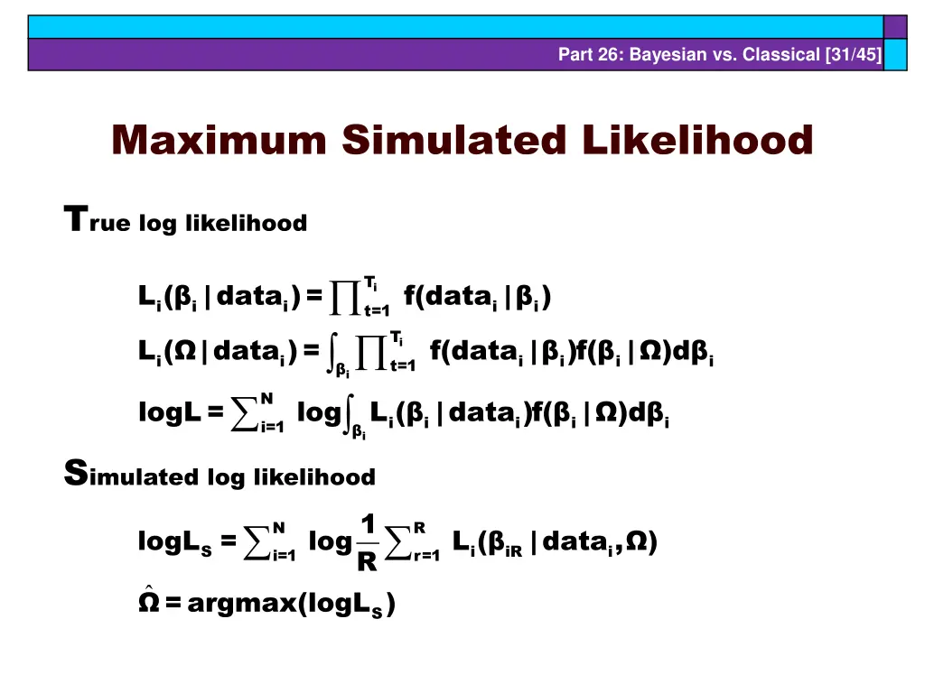 part 26 bayesian vs classical 31 45