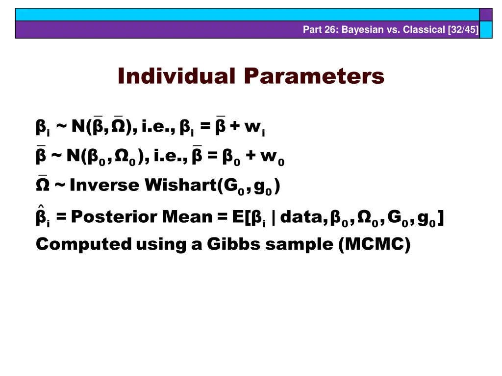 part 26 bayesian vs classical 32 45
