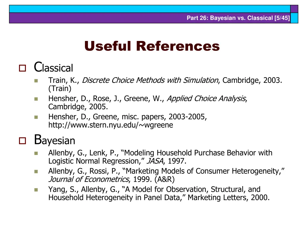 part 26 bayesian vs classical 5 45