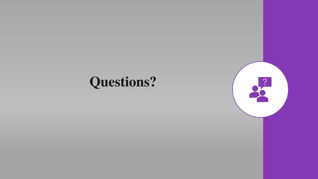 questions