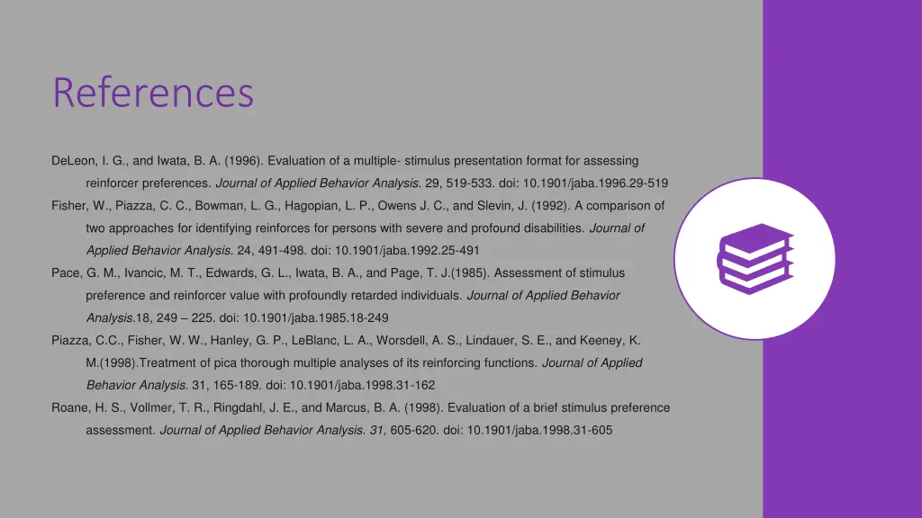 references