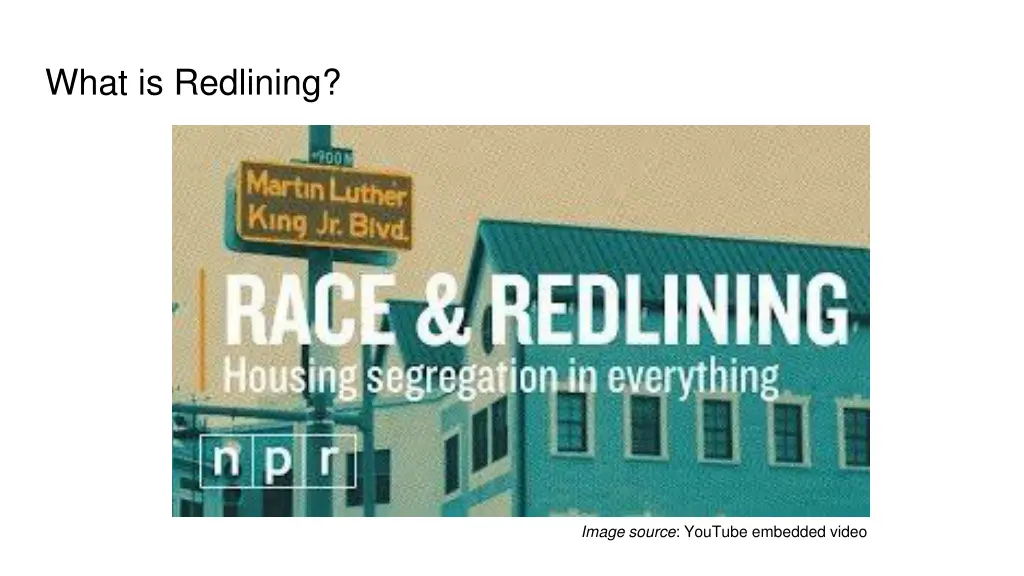 what is redlining