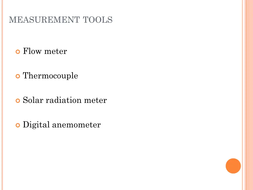 measurement tools