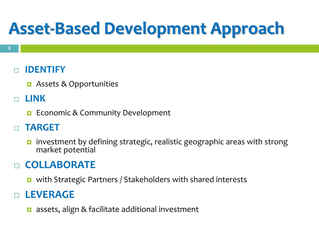 asset based development approach