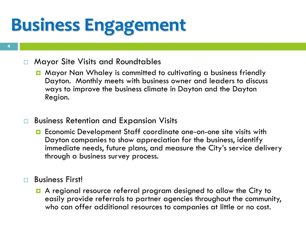 business engagement