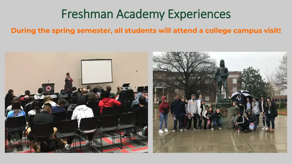 freshman academy experiences freshman academy 2