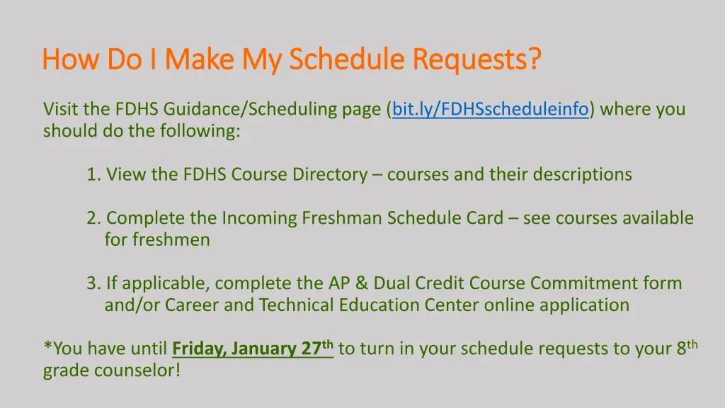 how do i make my schedule requests how do i make