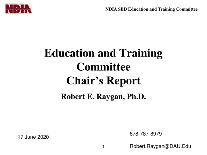 ndia sed automatic test committee ndia