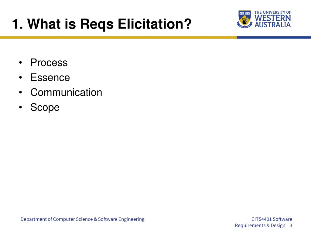 1 what is reqs elicitation