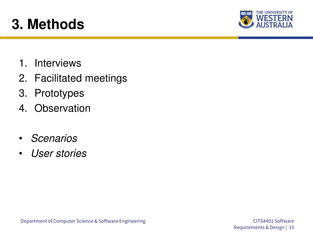 3 methods