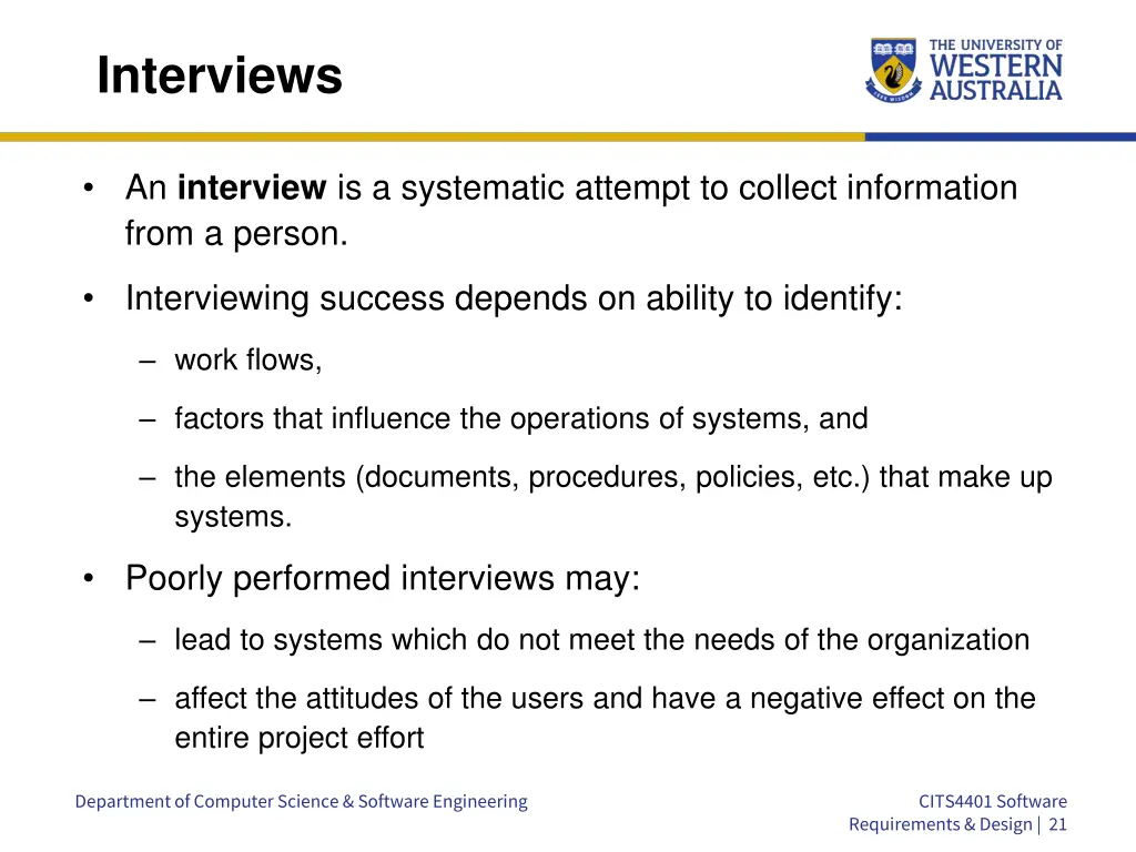 interviews