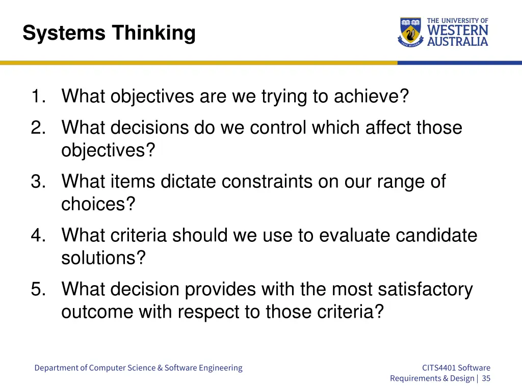 systems thinking