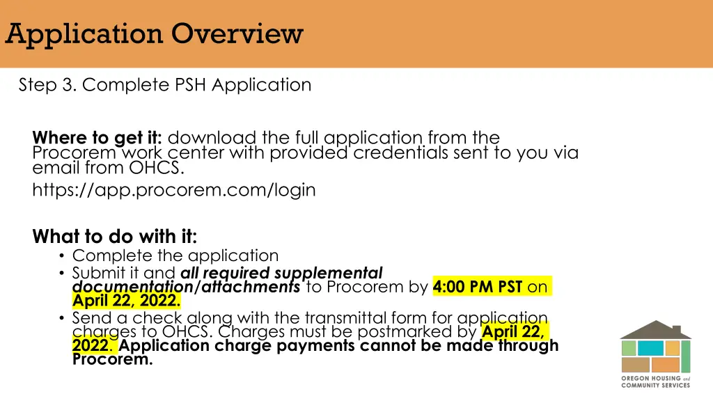 application overview 2