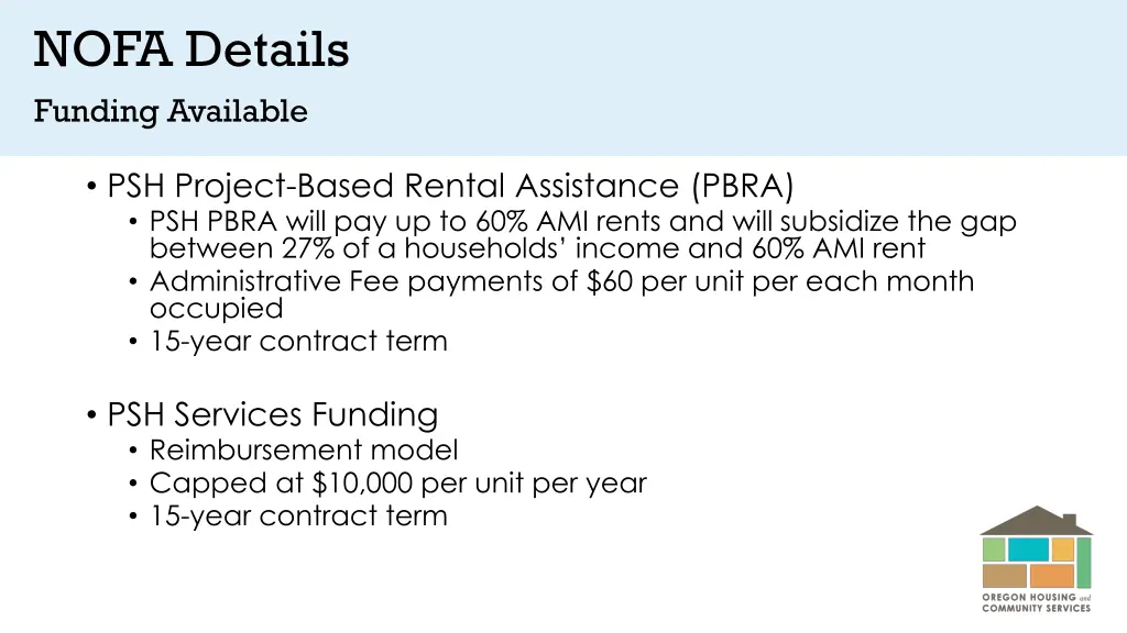 nofa details funding available 1