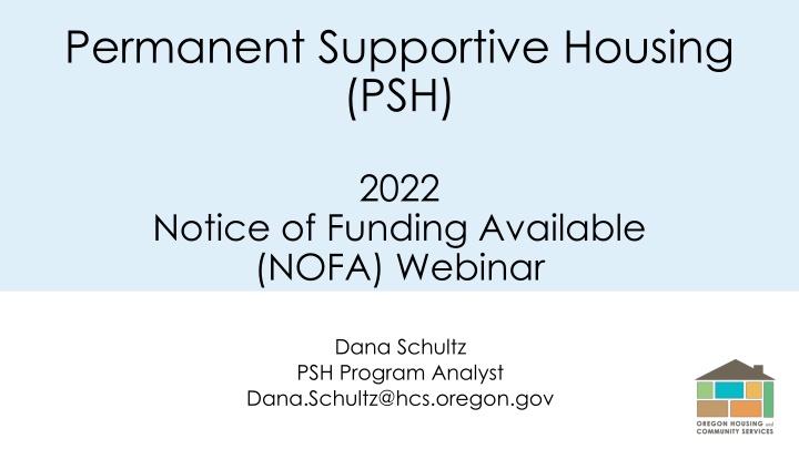 permanent supportive housing psh