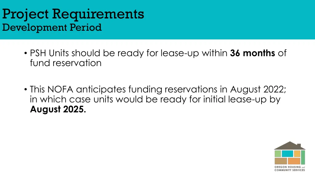 project requirements development period