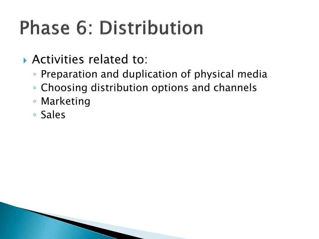 activities related to preparation and duplication