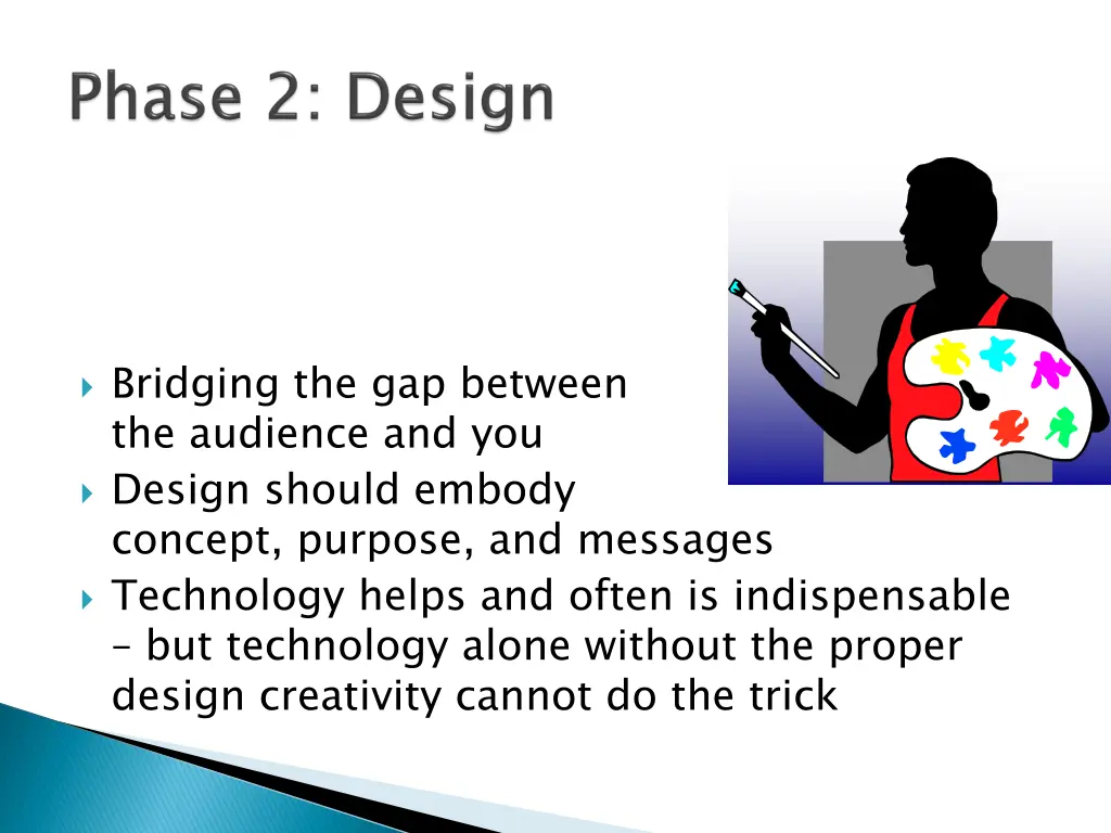 bridging the gap between the audience