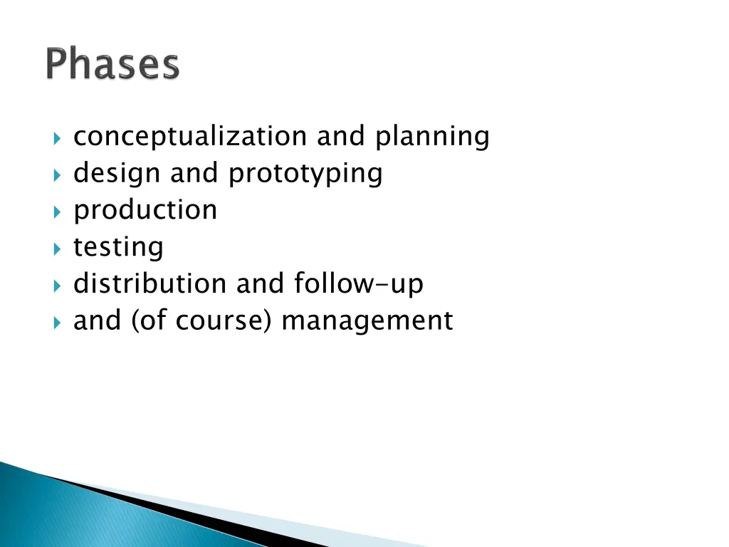 conceptualization and planning design