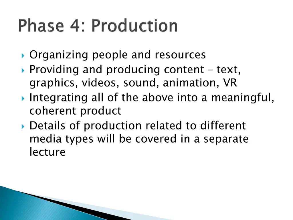 organizing people and resources providing