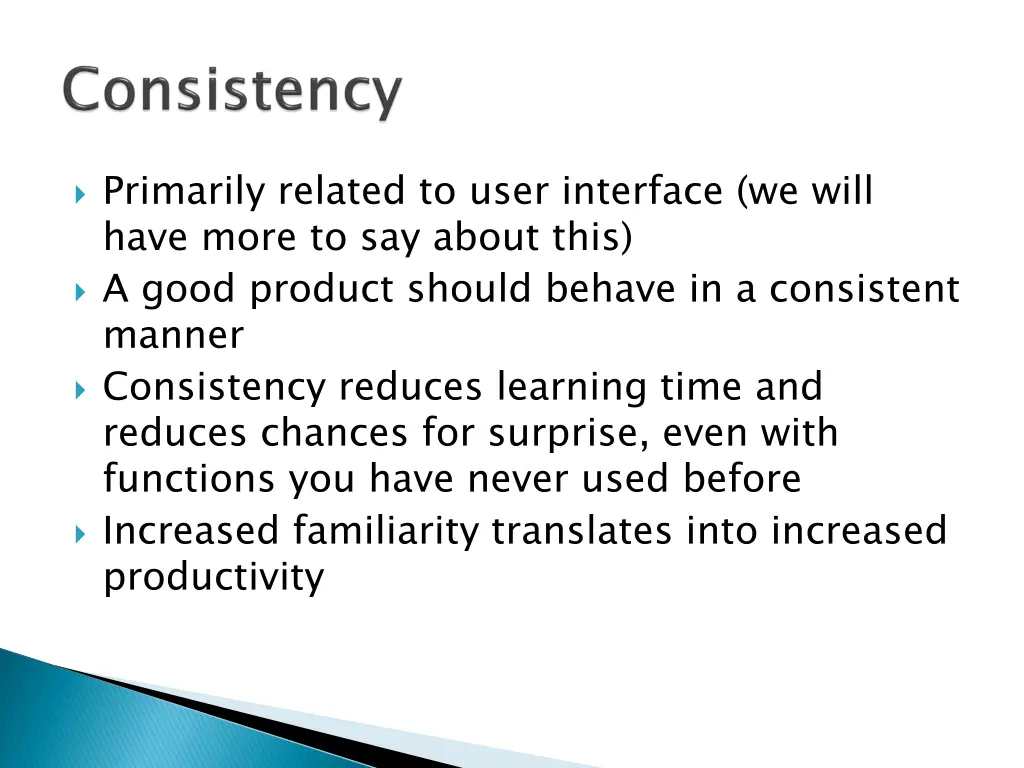 primarily related to user interface we will have