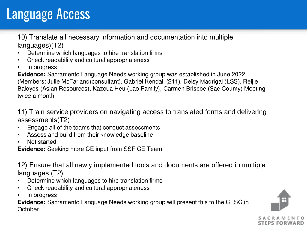 language access