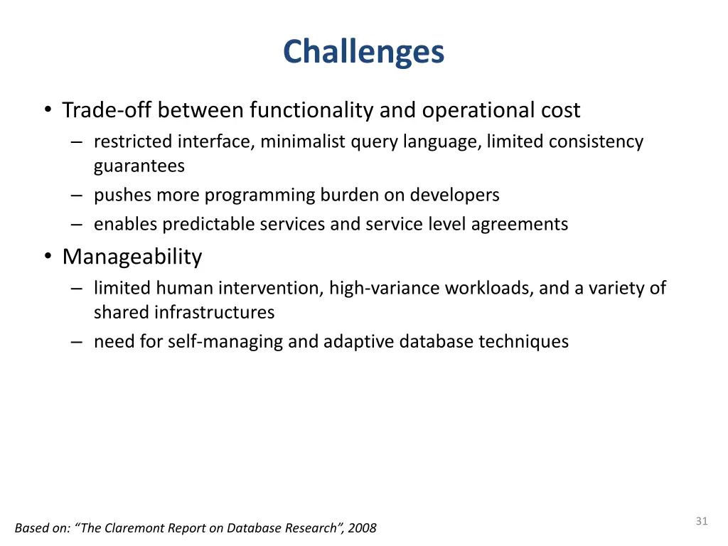 challenges