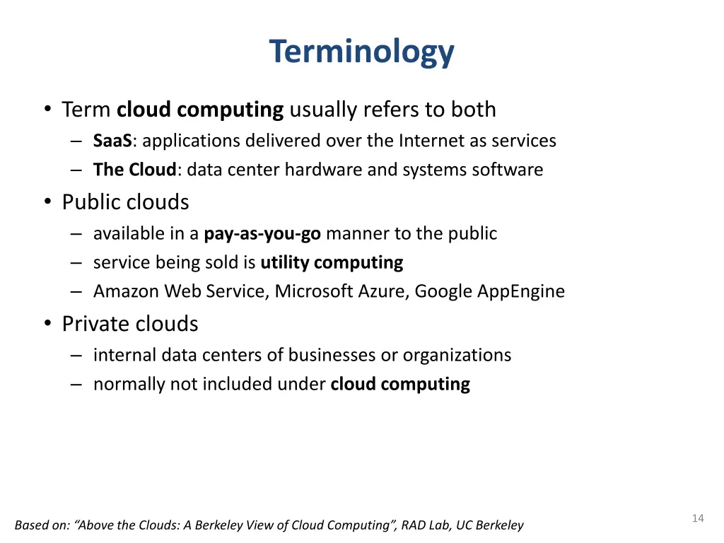 terminology