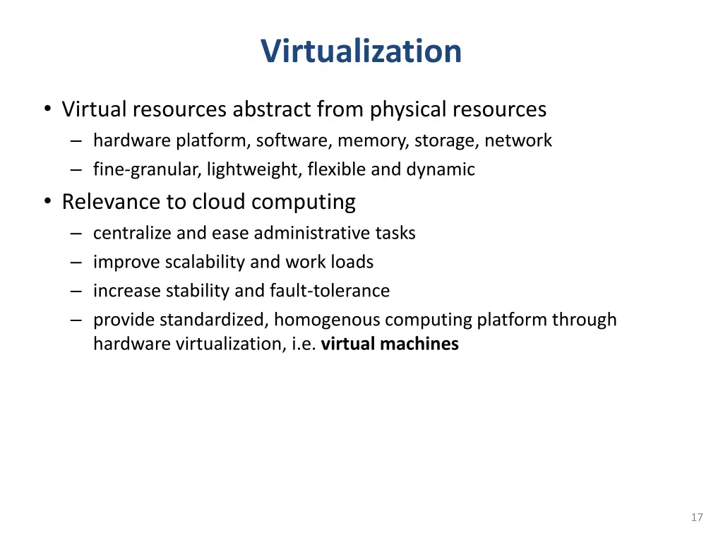 virtualization