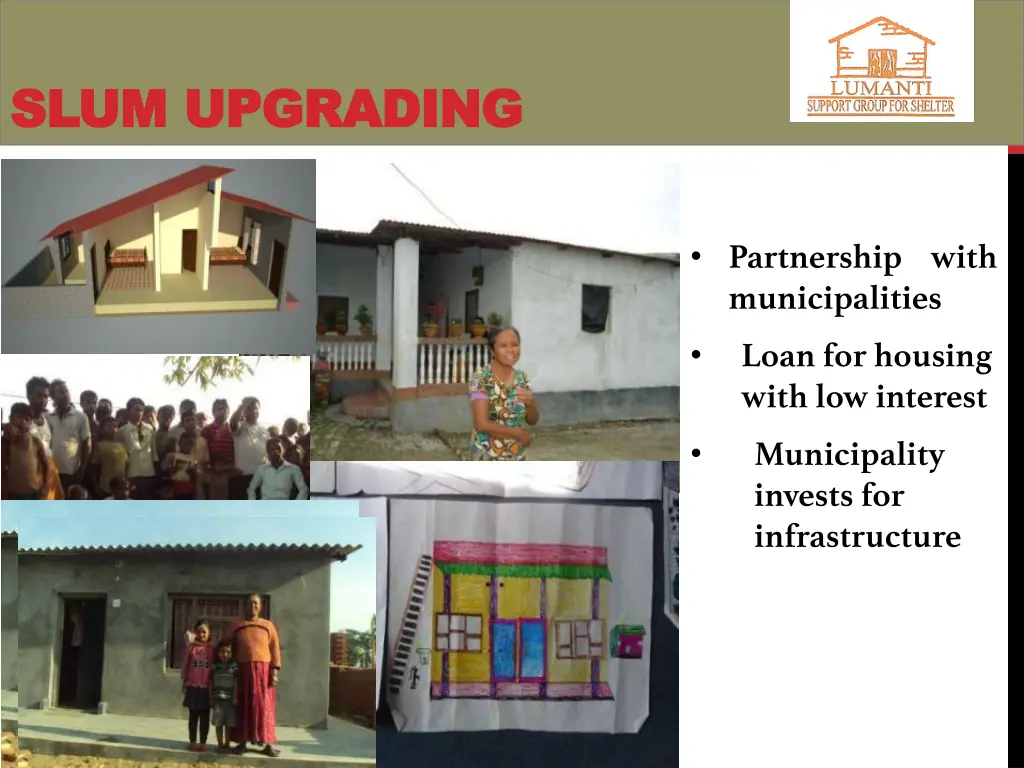 slum upgrading slum upgrading