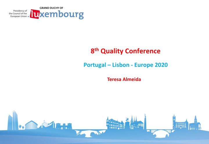 8 th quality conference