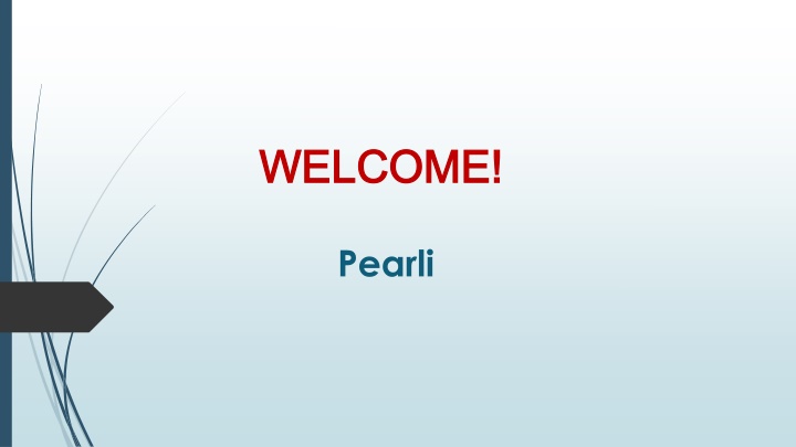 welcome welcome