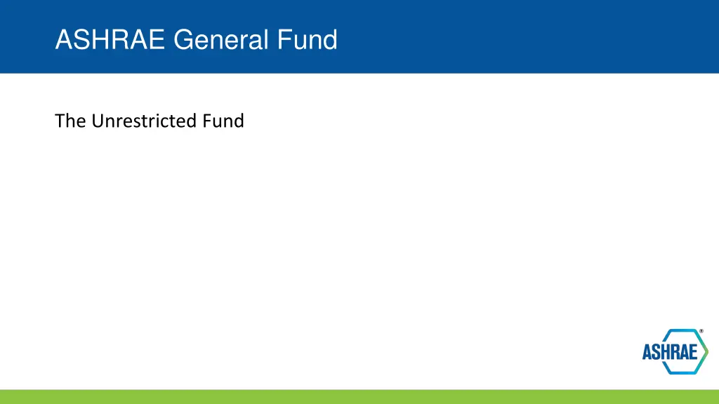 ashrae general fund