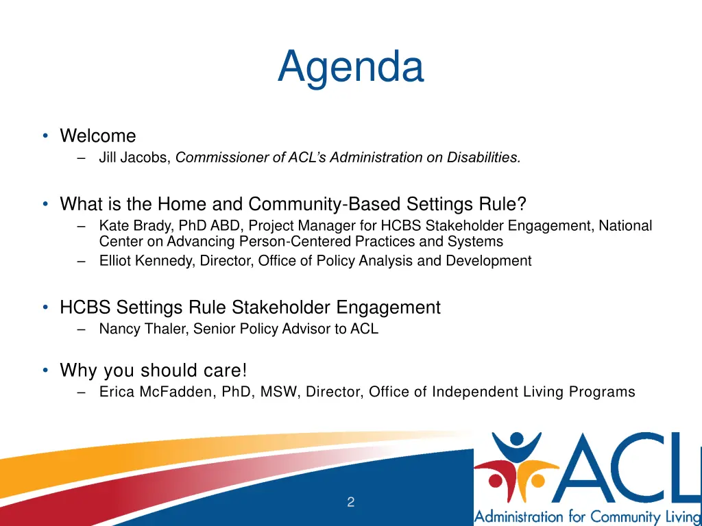 agenda