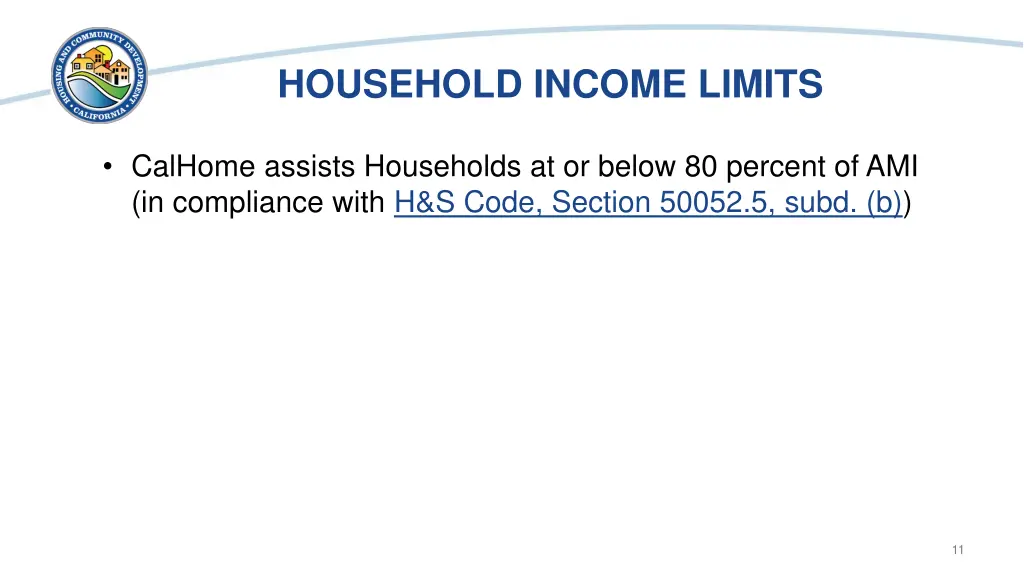 household income limits