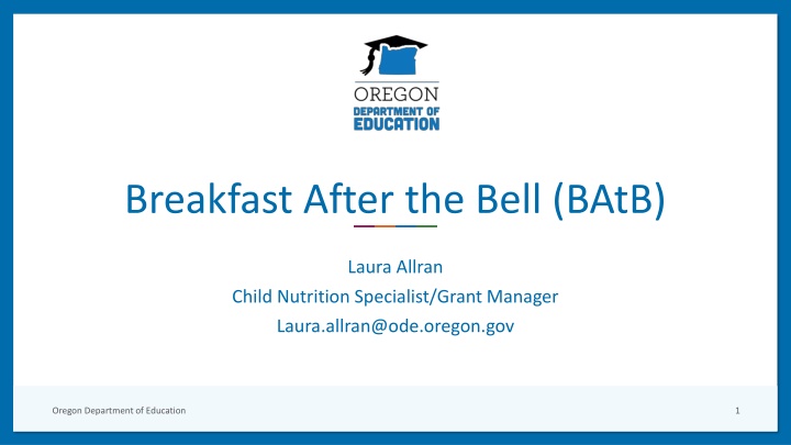 breakfast after the bell batb