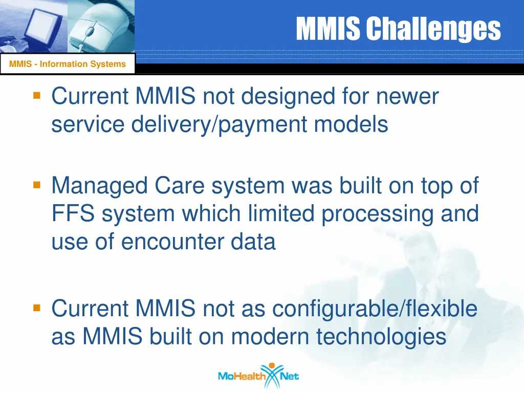 mmis challenges