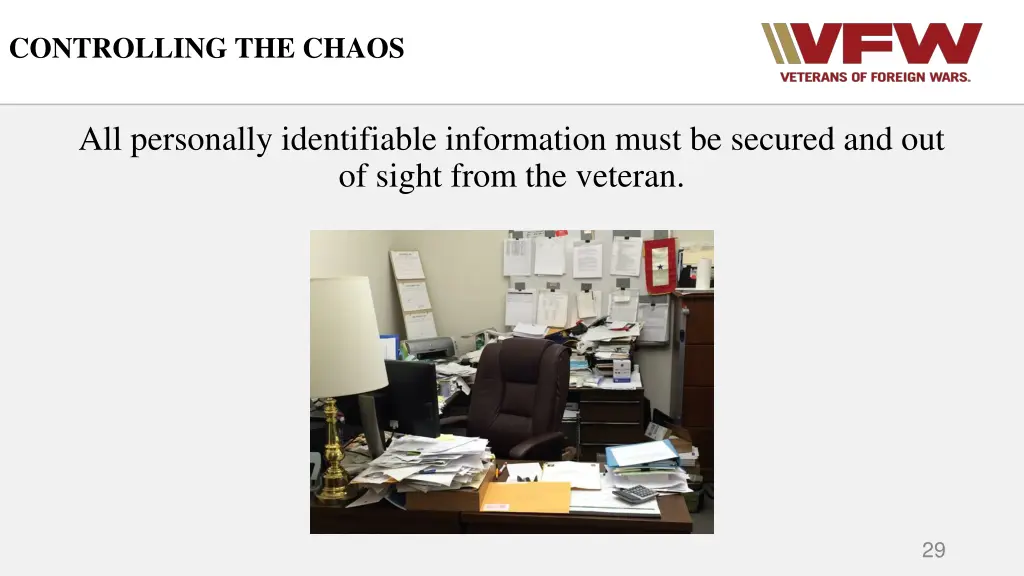 controlling the chaos 3