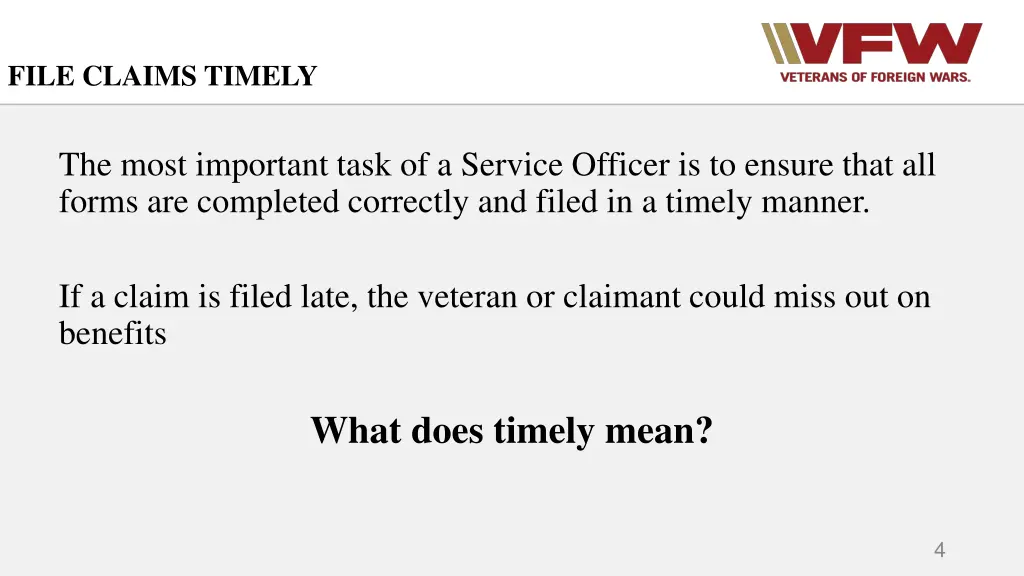 file claims timely