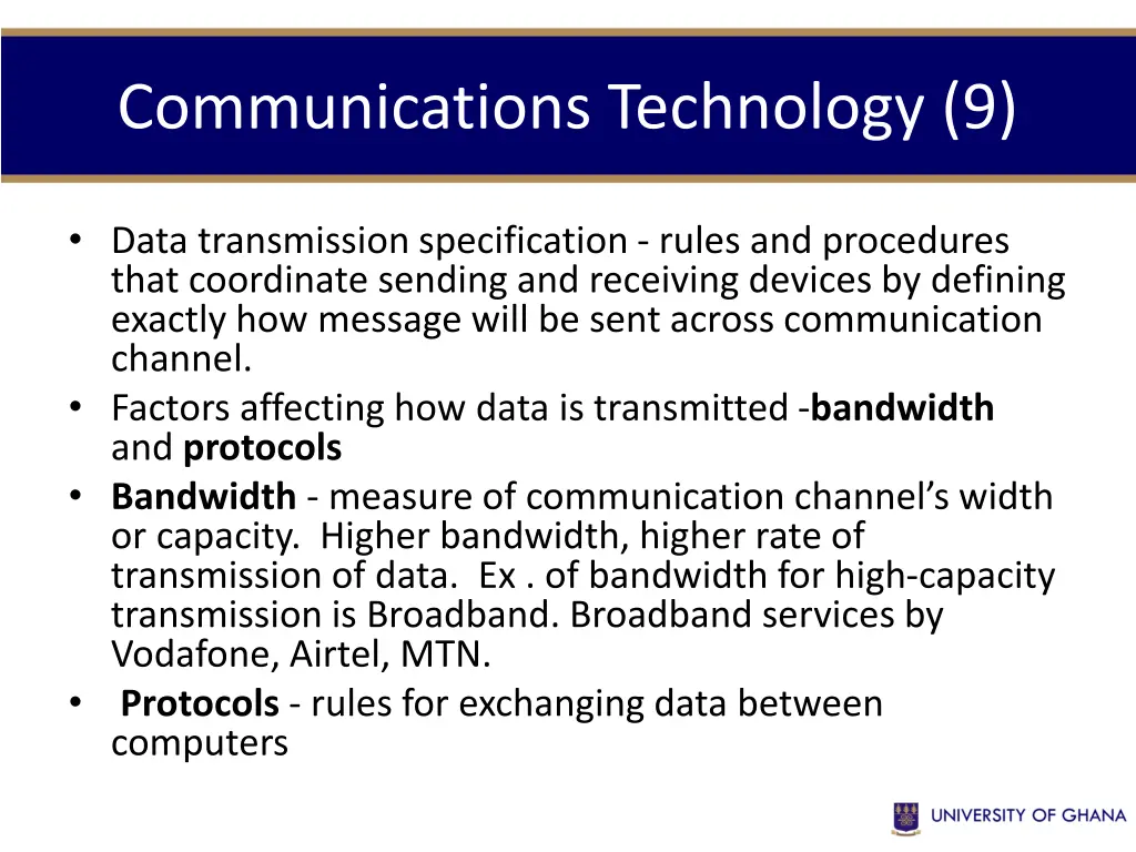 communications technology 9