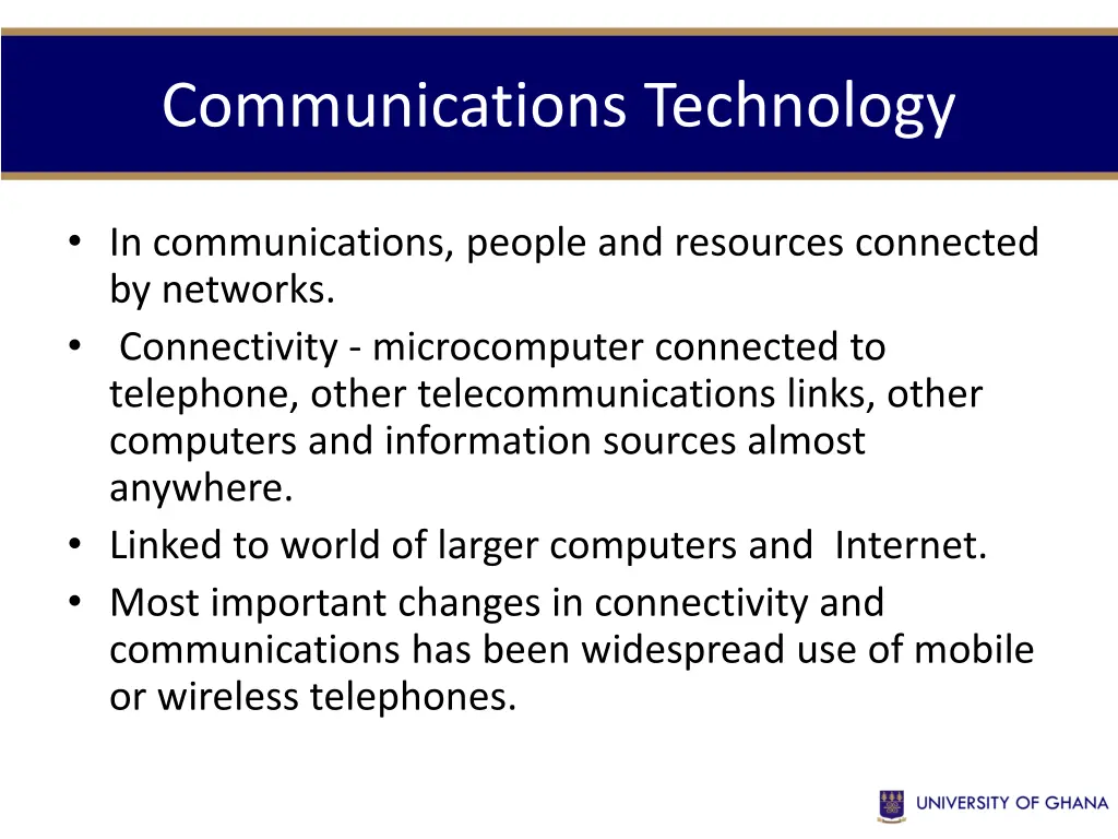communications technology
