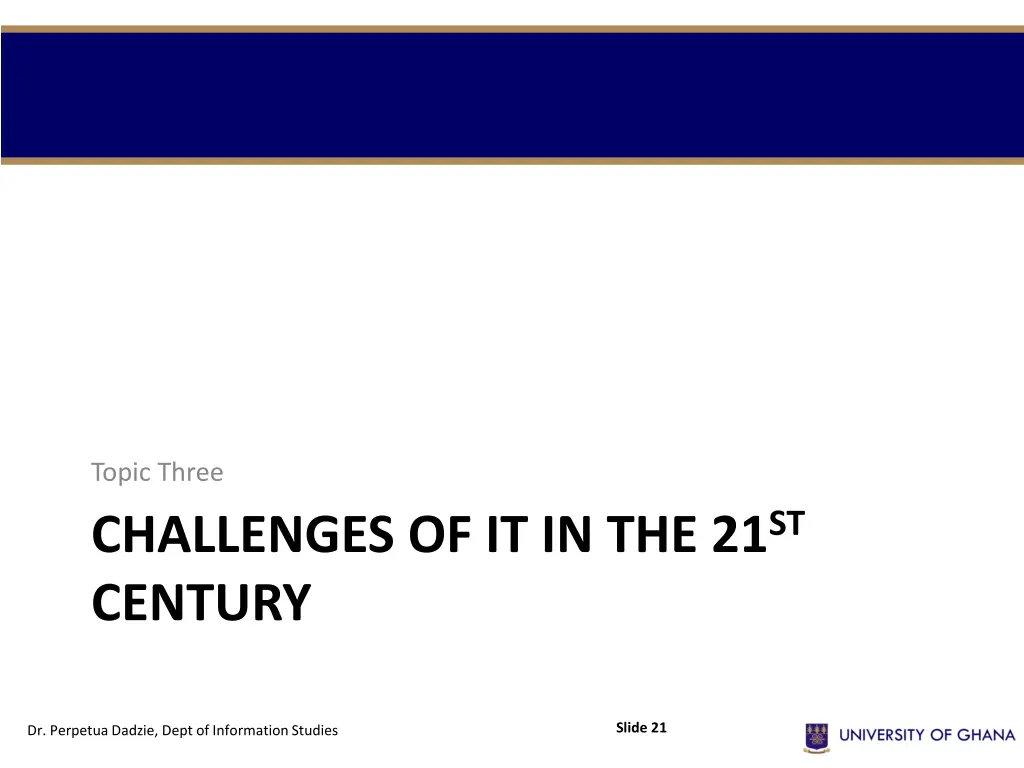 topic three