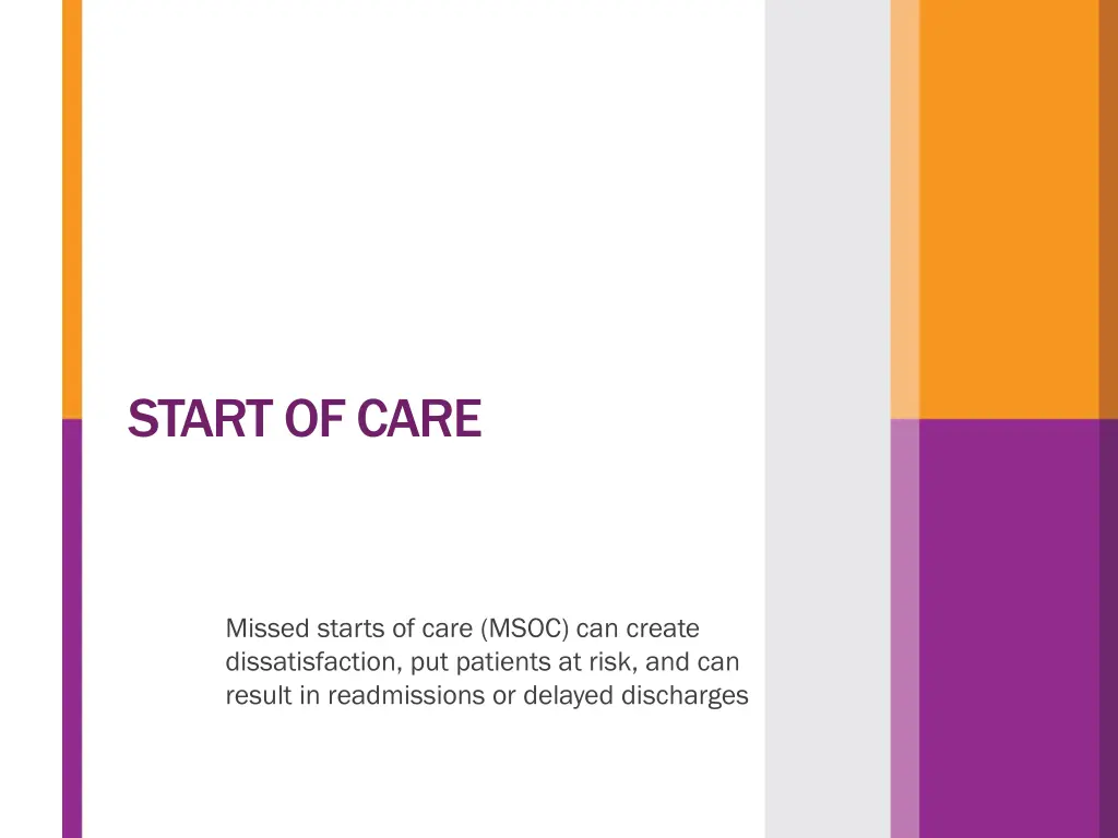 start of care