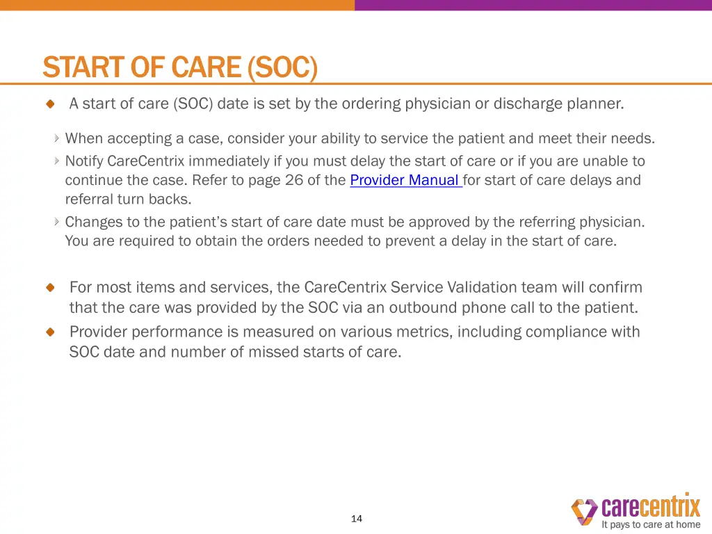 start of care soc