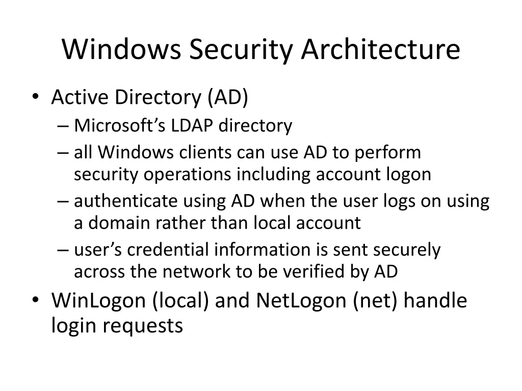 windows security architecture 1