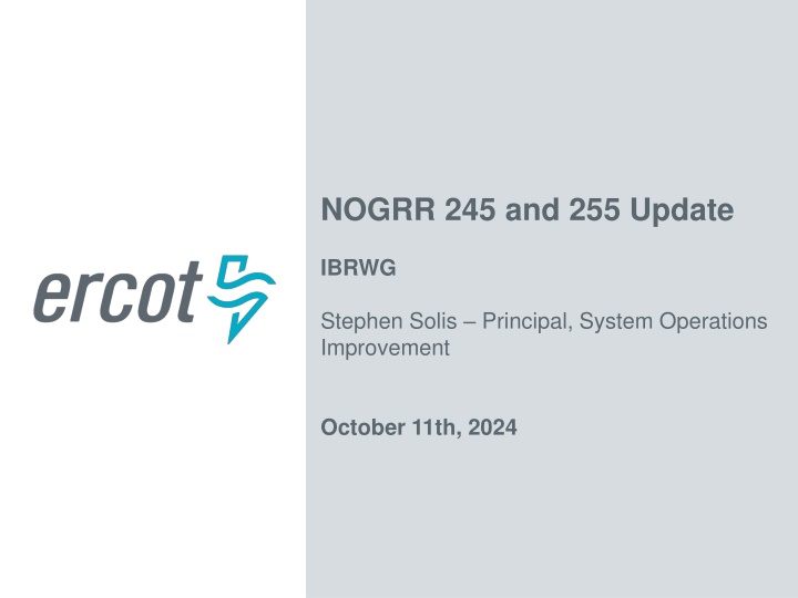 nogrr 245 and 255 update