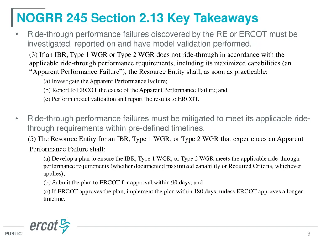 nogrr 245 section 2 13 key takeaways